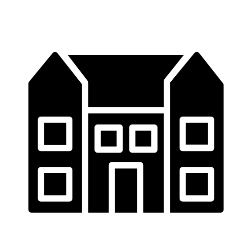 House with gears icon